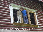 Setkání Jeníčků a Mařenek 2007 - oprava oken