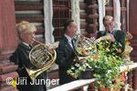 Setkání Jeníčků a Mařenek 2009 - lesní rohy Jana Šustra
